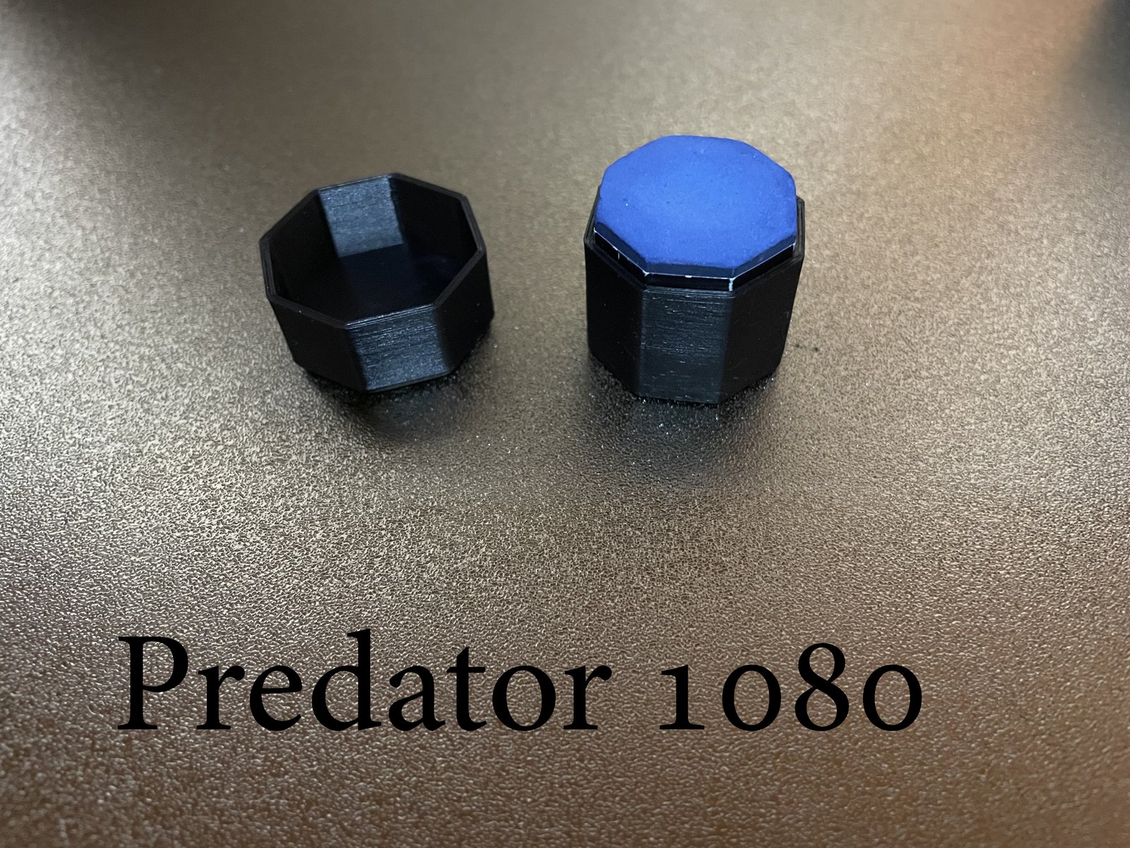 Predator 1080 chalk fit: cup and chalk